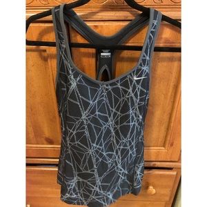 Nike workout tank with bra